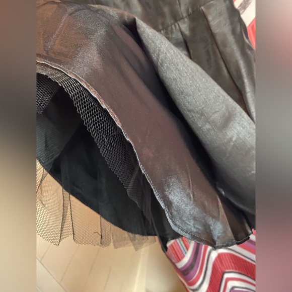 Classy black chiffon dress with bow back - Picture 5 of 5